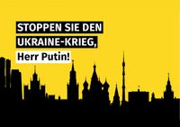 Ukraine-Krieg-Stoppen-Frieden-Verhandeln-Postkarte-Putin