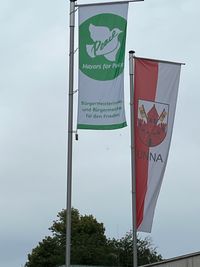 Flagge in Unna (Rathaus)